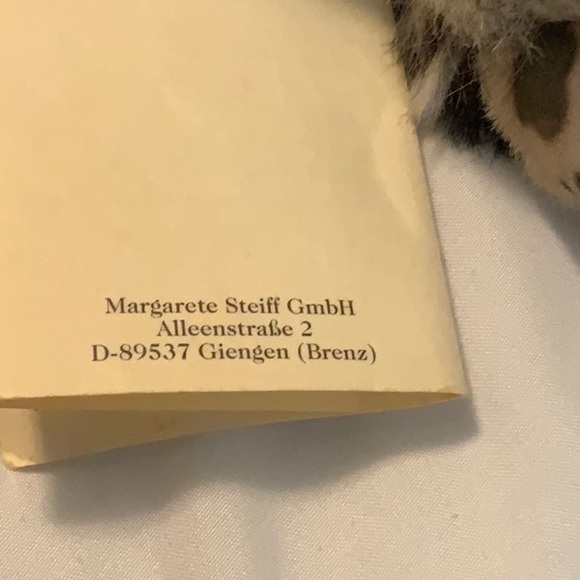 Steiff- Vintage -Cat-Jungkatze 16- 074813- Button in Ear- Perfect Condition - Picture 9 of 11